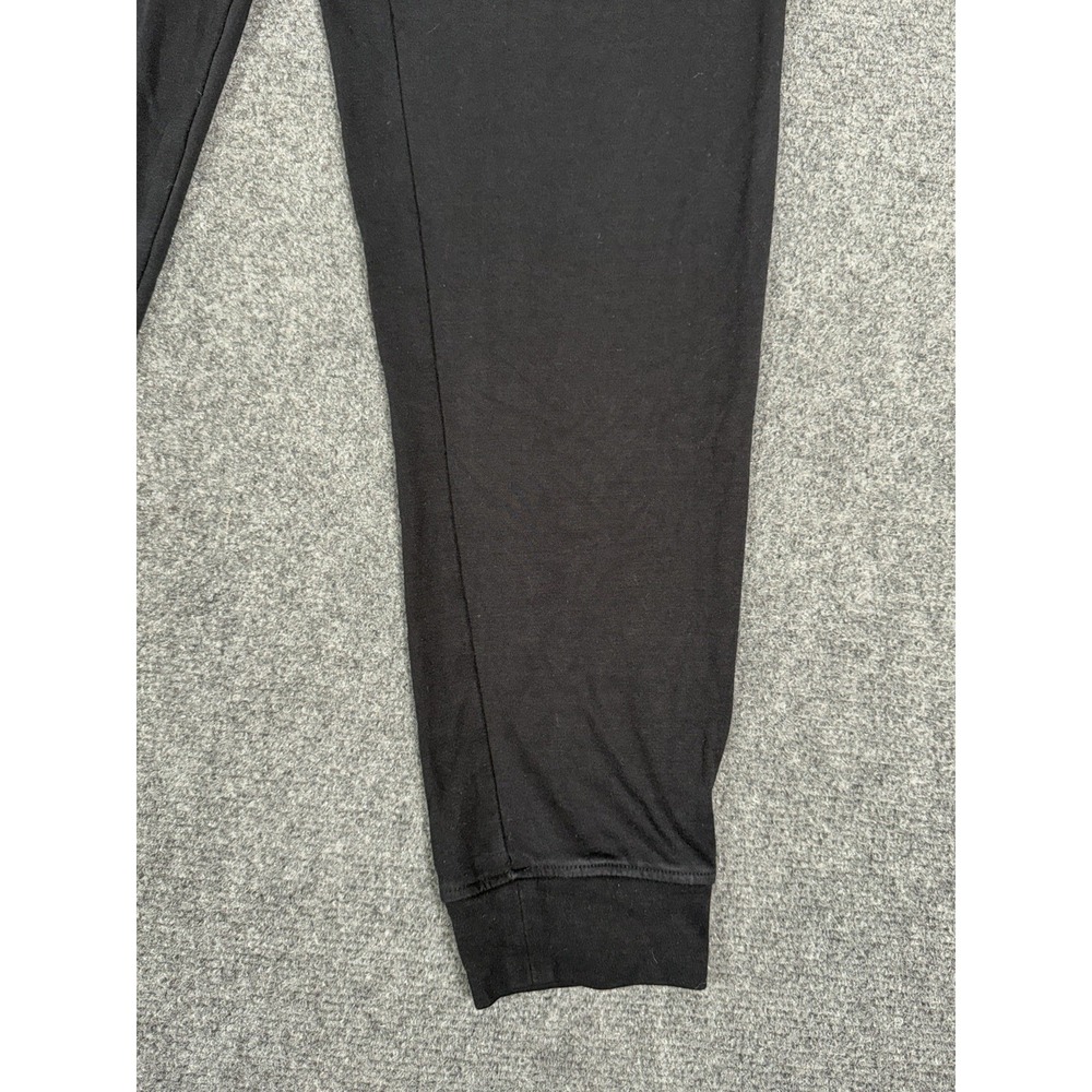 Cozy Earth Womens Small Black Bamboo Jogger Lounge Pants Drawstring Pockets - Picture 3 of 13
